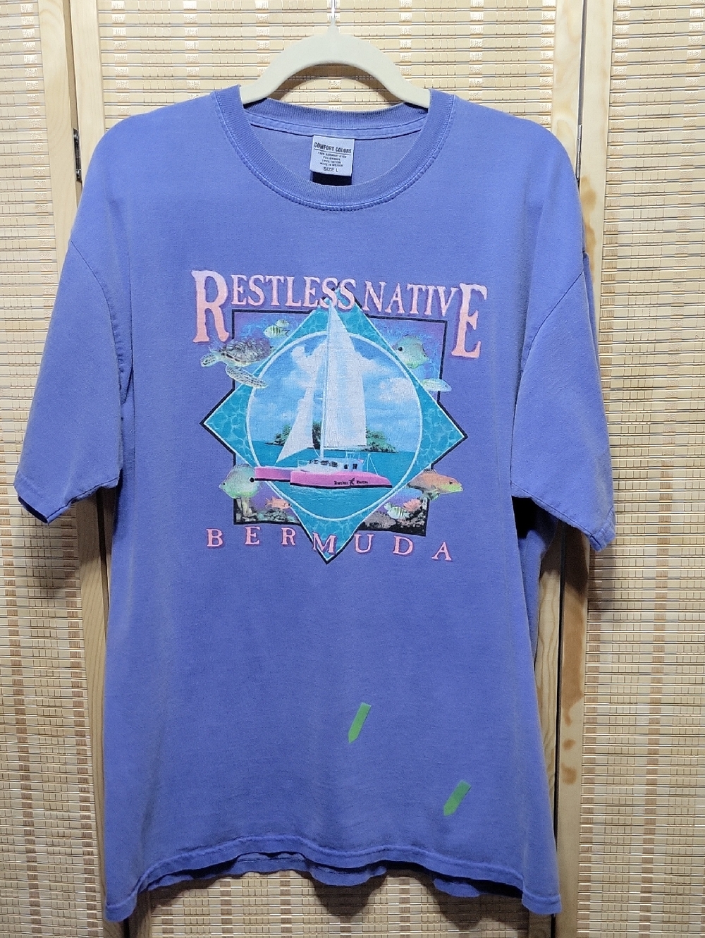 Bermuda Restless Native Graphic Tee - Large